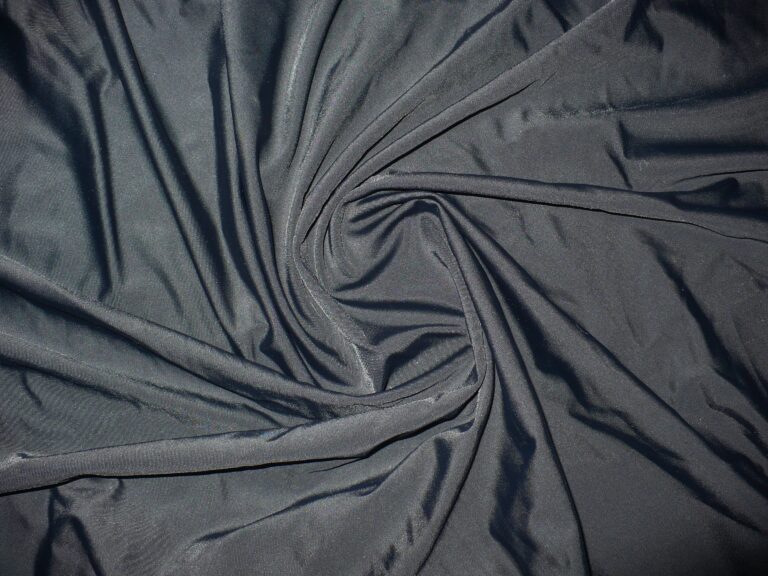 Swirling dark gray fabric texture pattern