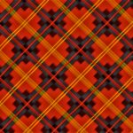 Red and yellow geometric plaid pattern.